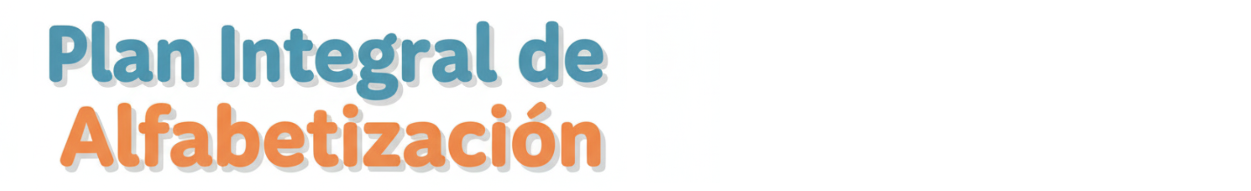 Plan Integral de Alfabetización